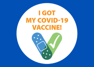 I got my COVID-19 vaccine graphic