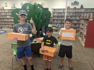 photo of kids at Blanchester Public Library
