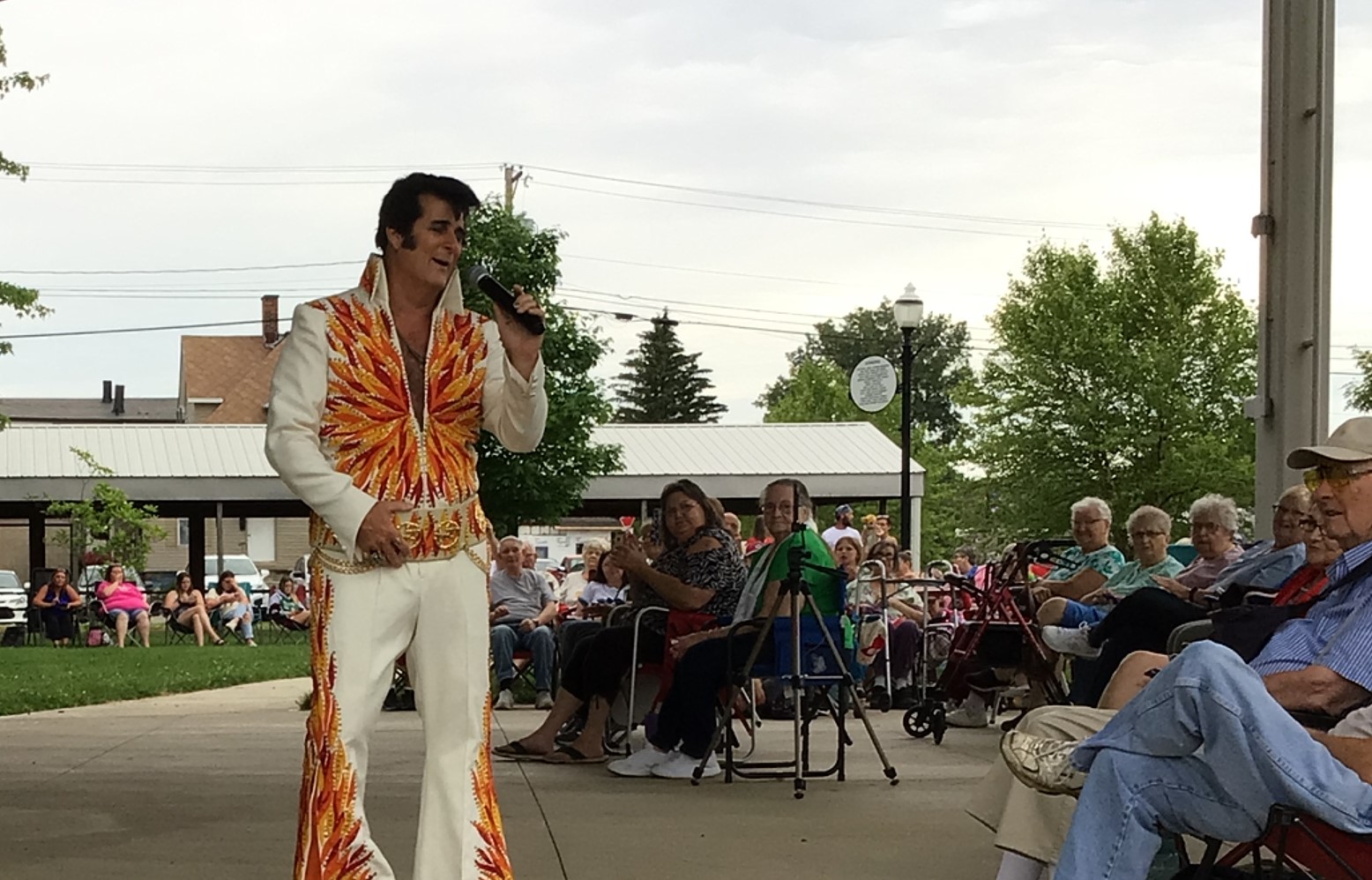 photo of Elvis impersonator