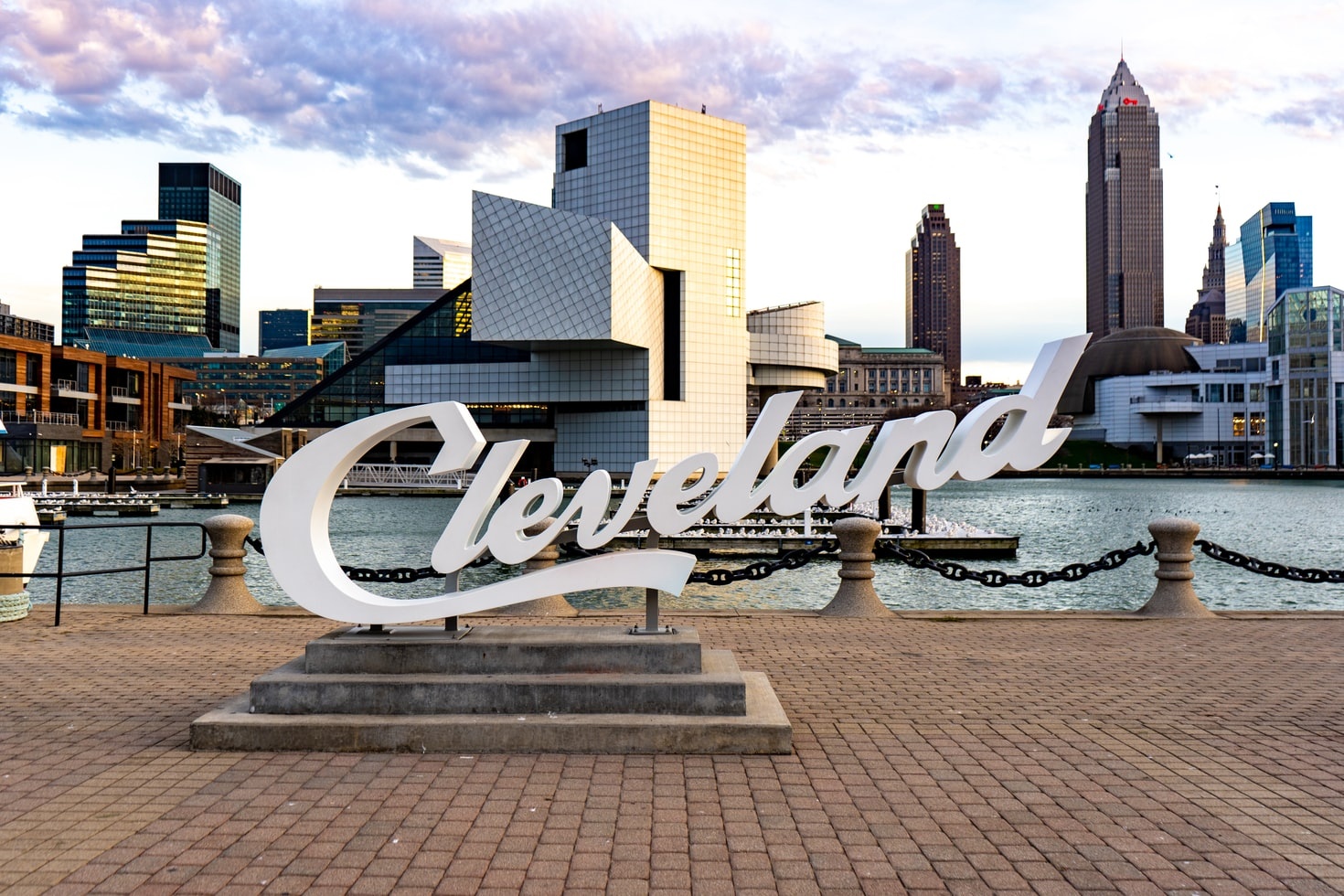 photo of downtown Cleveland