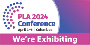 We're exhibiting at PLA 2024